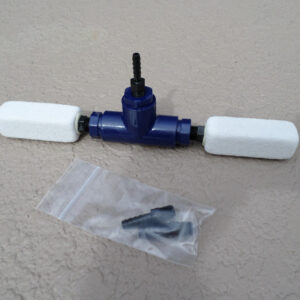 WaterTreats 2 Way Diffuser Manifold Kit w/ 2 x 1"x1"x3" 0.6 cfm