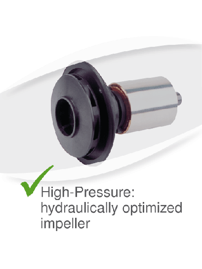 Messner MultiSystem MP 21000 Fountain/Water Feature Pond Pump Impeller