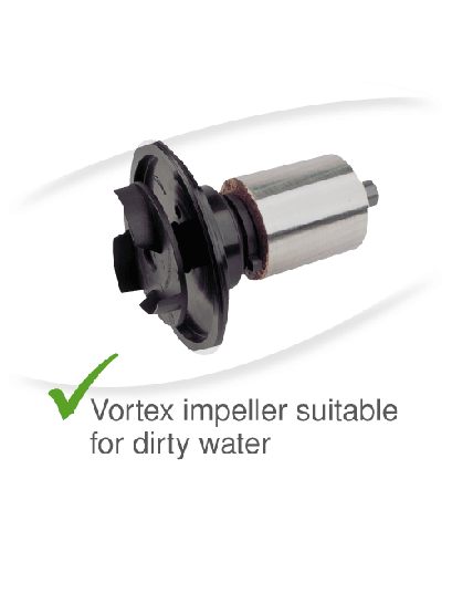 Messner MultiSystem M Filtration/Waterfall Pond Pump 33000 Vortex Impeller