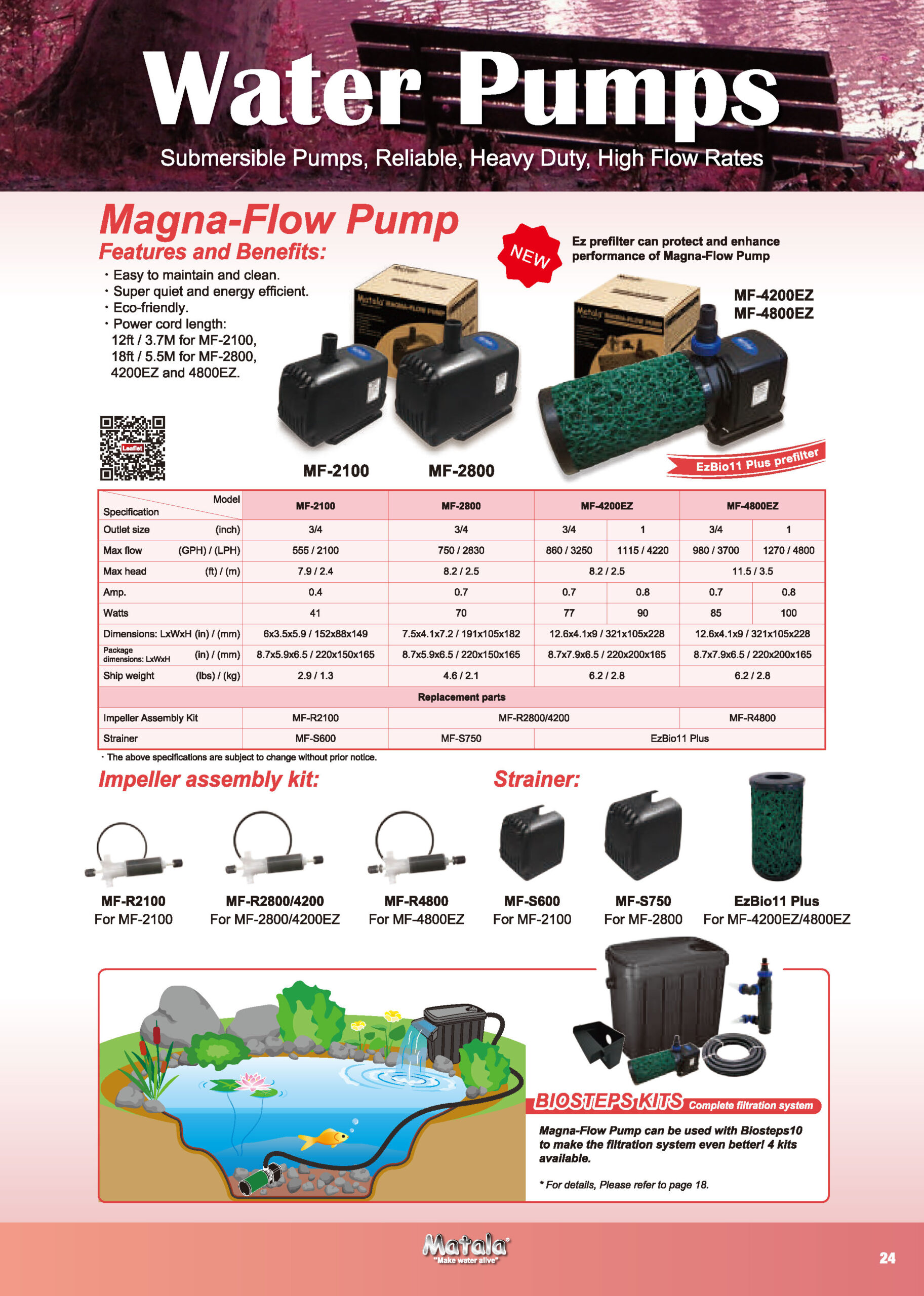Matala Magna-Flow Pump 2800LPH - Image 2