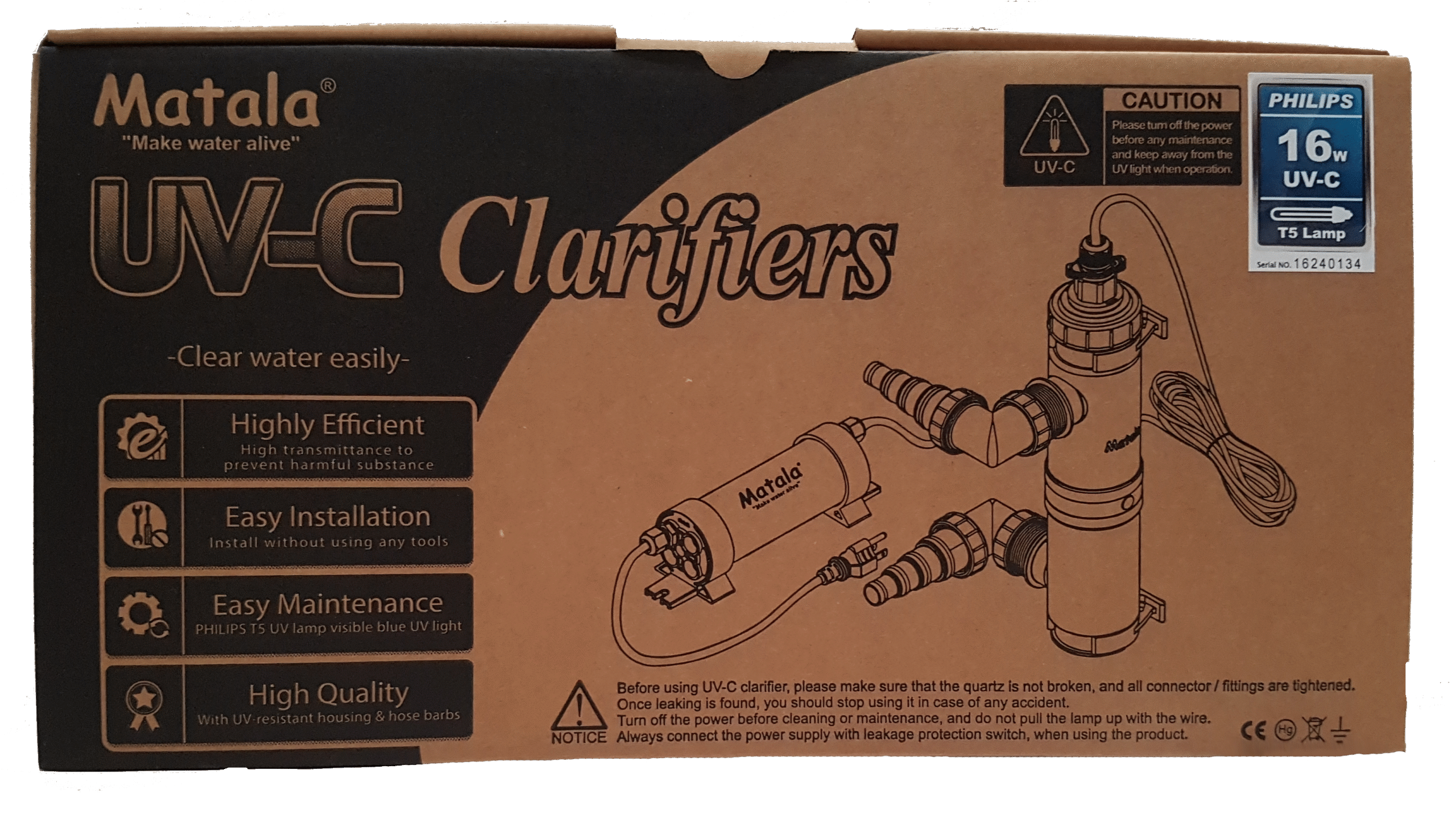 Matala EzClear 16W UVC Light - Image 6