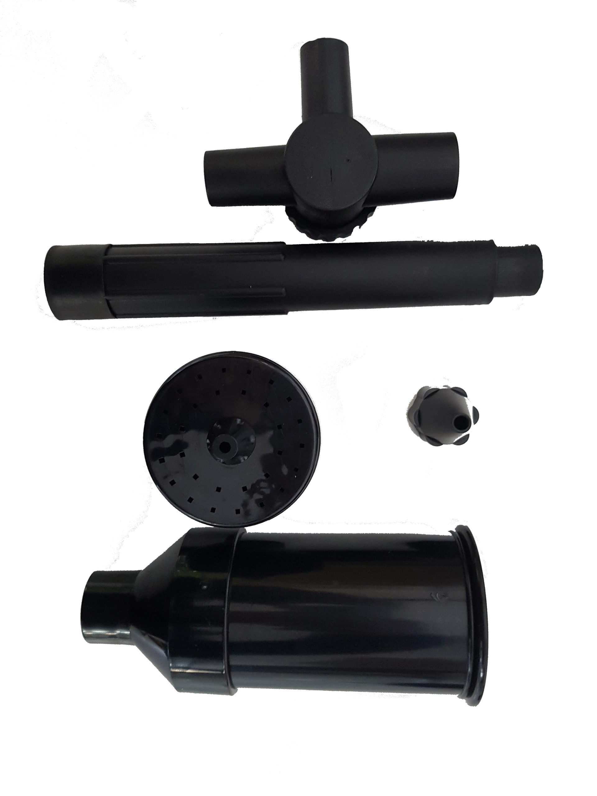 Matala Fountain Nozzle Kit comes with 3 x 3/4" outlet Fountain Nozzles, Diverter Valve and Extension Pipe