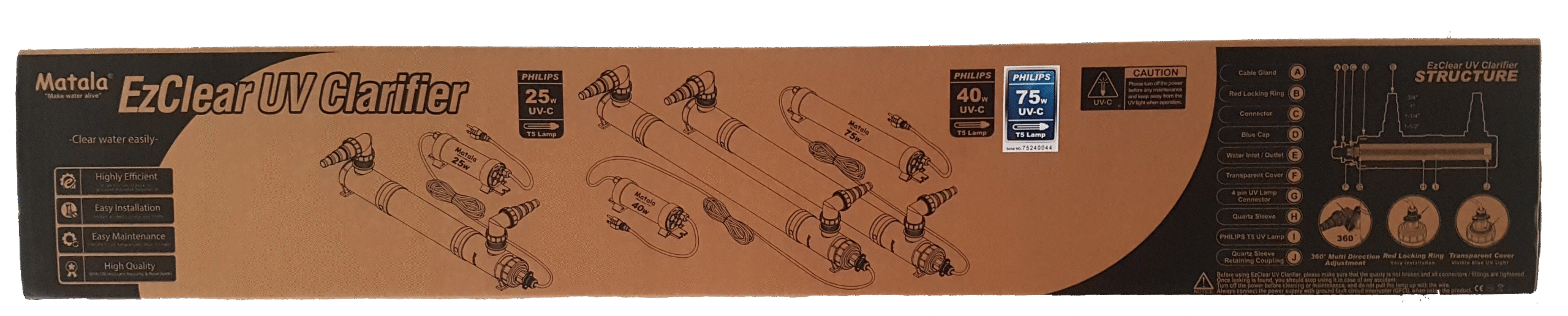 Matala EzClear 75W UVC Light - Image 4