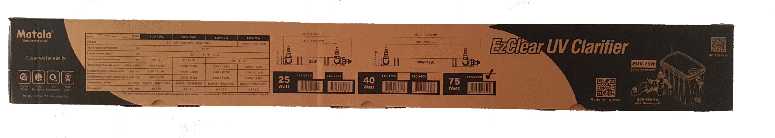Matala EzClear 75W UVC Light - Image 5