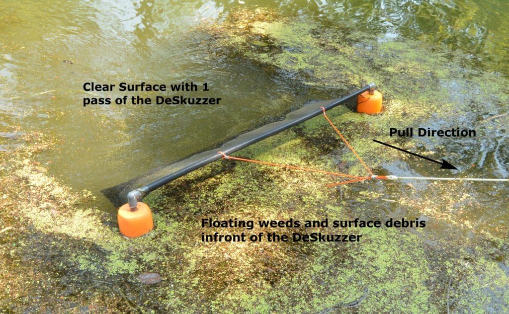 The DeSkuzzer 2.0—Remove Floating Weed and Algae