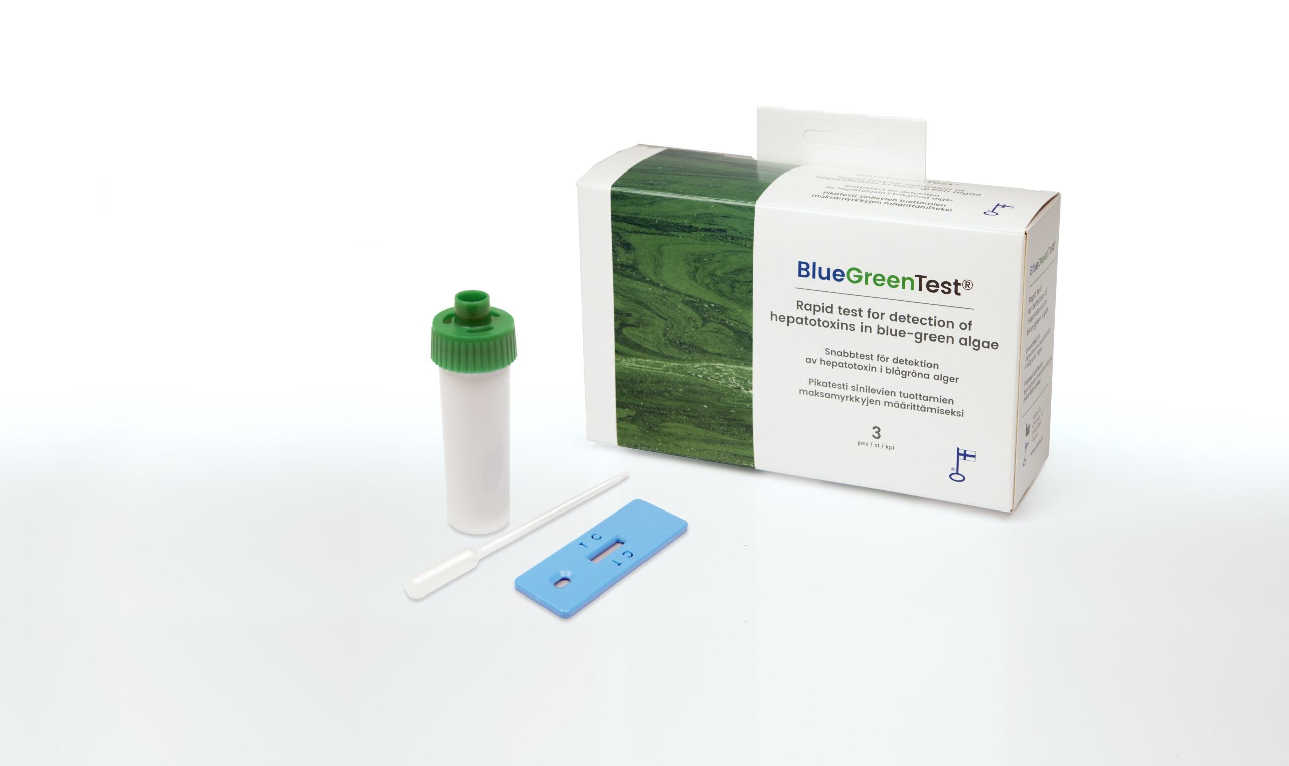3 x Blue-Green Algae Test Kits